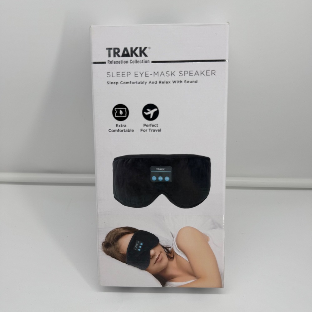 TRAKK Relaxation Collection Sleep Eye-Mask Speaker - Brand New In Box (NIB)